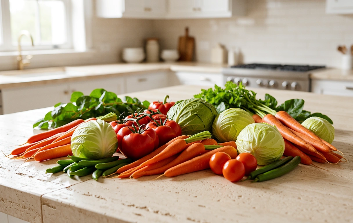 Gesunde Lebensmittel Auswahl